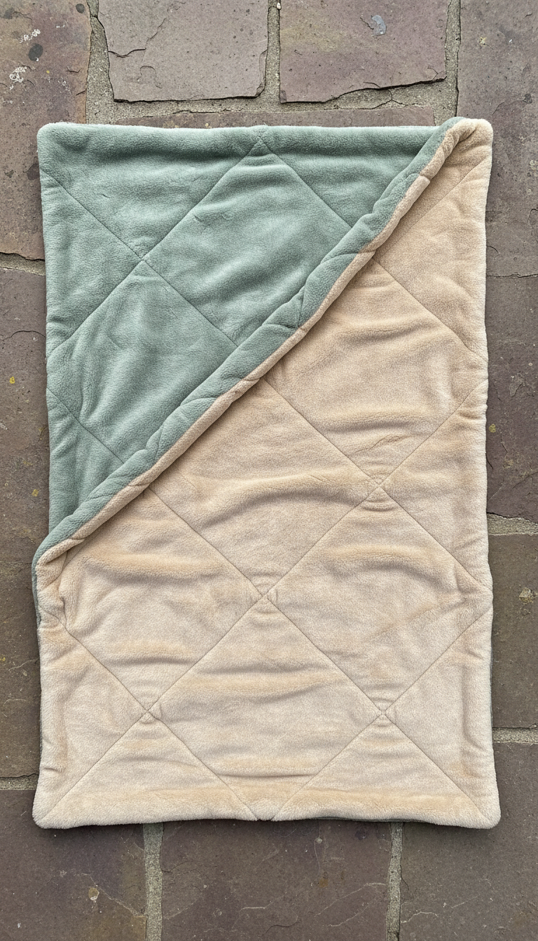Thermal pet blanket organic cotton