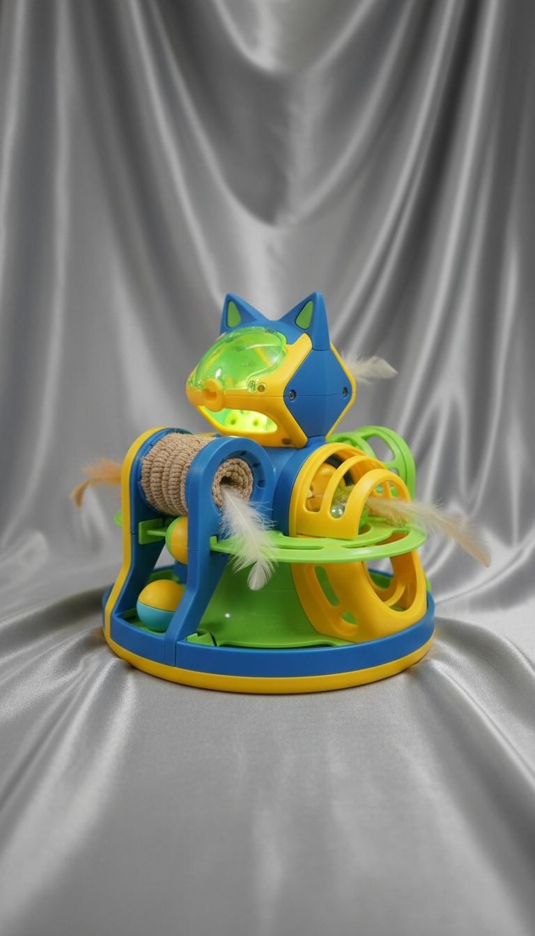 Interactive cat toy dynamic design